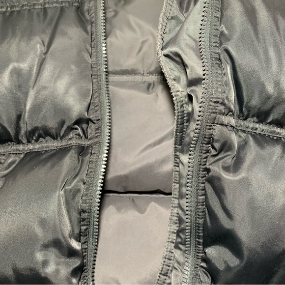Gap Down Filled Puffer Coat Jacket Parka black  Hooded size Small Winter Nylon - Picture 2 of 12